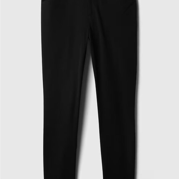 GAP Skinny Ankle Pants in Bi-Stretch, black, size 6 - Picture 2 of 10
